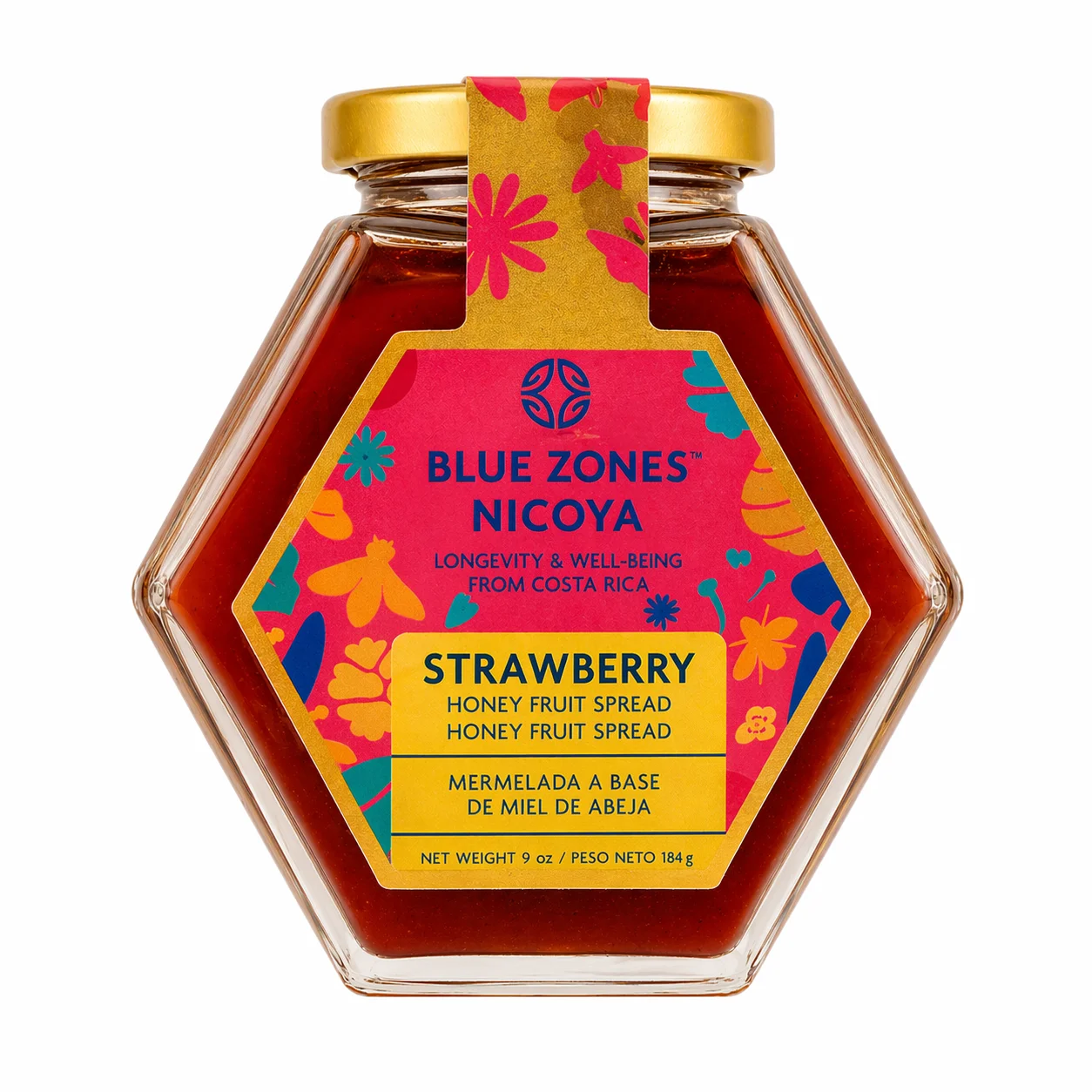 Raw Honey with Strawberry & Hibiscus